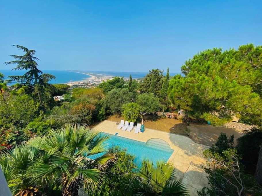 Atlantide - Somptueuse Villa Classee 4 Etoiles - Saint-Clair - Vue Exceptionnelle - Piscine Sete Ngoại thất bức ảnh