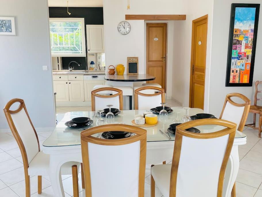 Atlantide - Somptueuse Villa Classee 4 Etoiles - Saint-Clair - Vue Exceptionnelle - Piscine Sete Ngoại thất bức ảnh