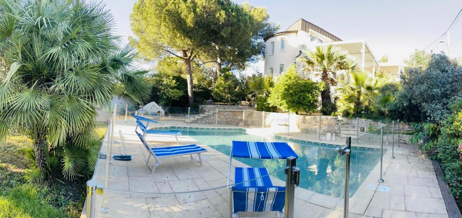 Atlantide - Somptueuse Villa Classee 4 Etoiles - Saint-Clair - Vue Exceptionnelle - Piscine Sete Ngoại thất bức ảnh