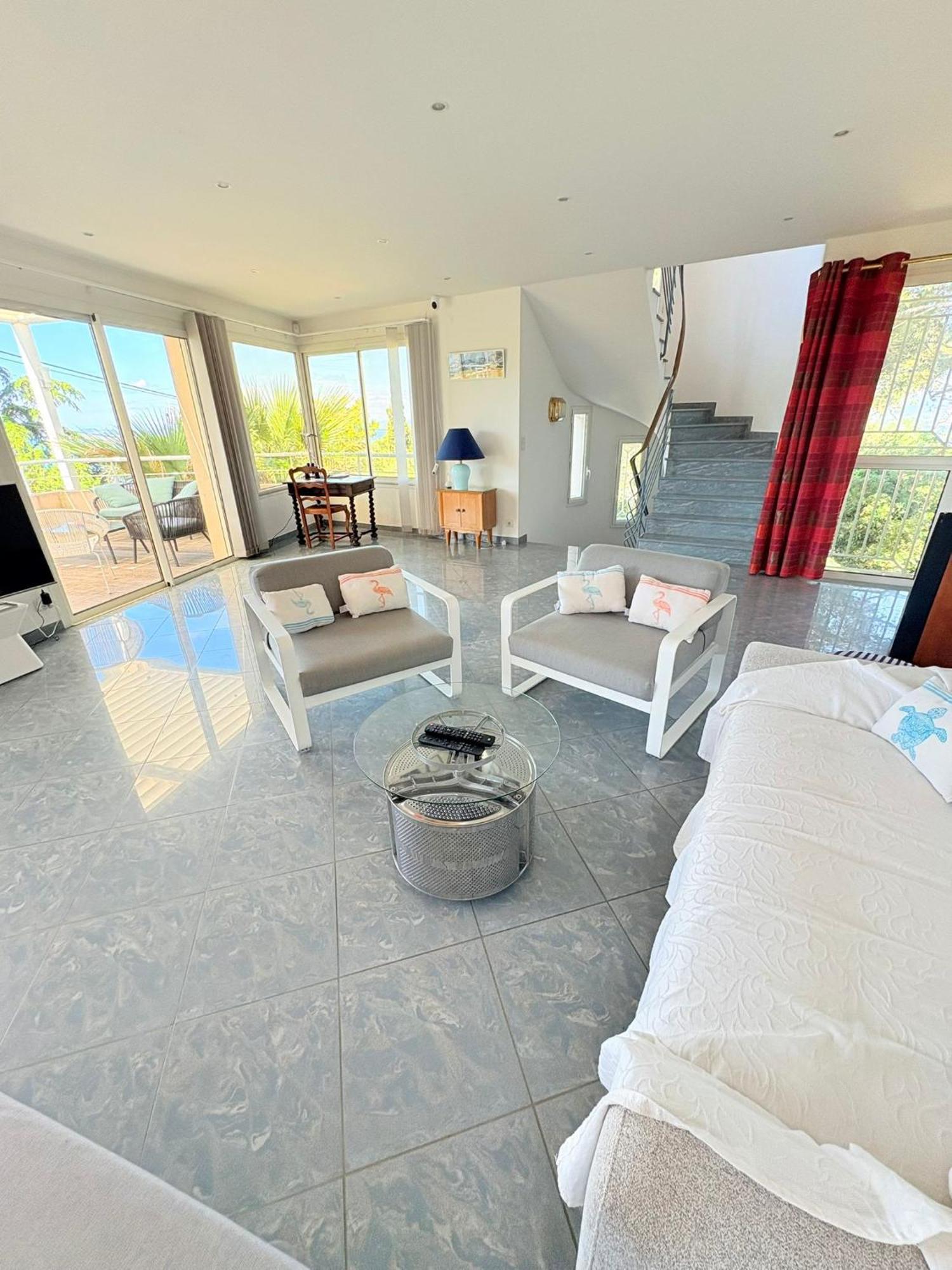 Atlantide - Somptueuse Villa Classee 4 Etoiles - Saint-Clair - Vue Exceptionnelle - Piscine Sete Ngoại thất bức ảnh