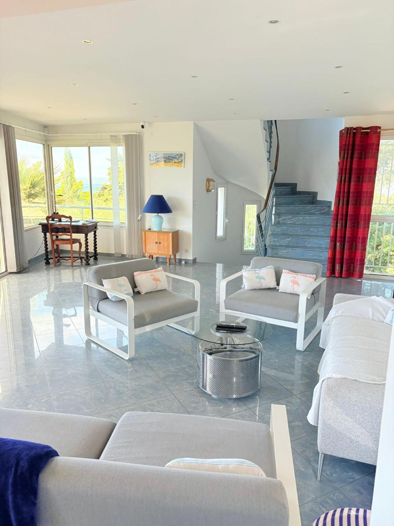 Atlantide - Somptueuse Villa Classee 4 Etoiles - Saint-Clair - Vue Exceptionnelle - Piscine Sete Ngoại thất bức ảnh